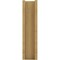 Ekena Millwork 6-in W x 20-in D x 24-in H Funston Trad Rough Cedar Woodgrain TimberThane Outlooker, Primed Tan OUTUR060X20X24FST04RCPR - alternate 3